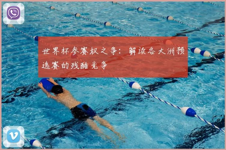 世界杯参赛权之争:解读各大洲预选赛的残酷竞争