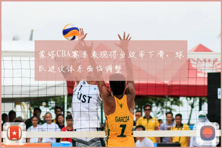 蒙塔CBA赛季表现得分效率下滑，球队进攻体系面临调整